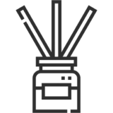 Reed diffuser line icon